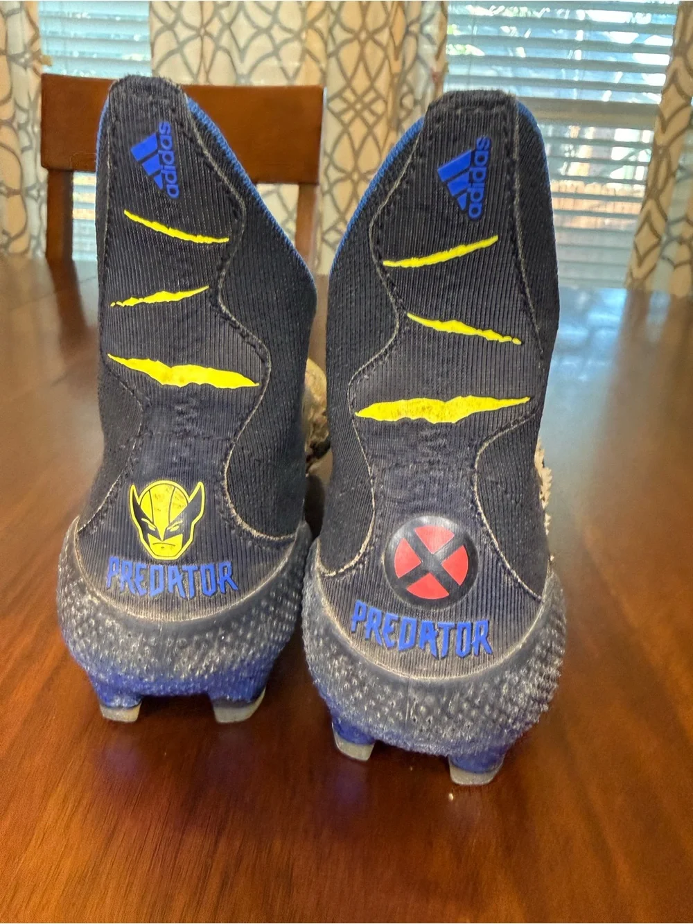 Adidas predator cleats Kids X-Men Soccer Cleats size 4.5